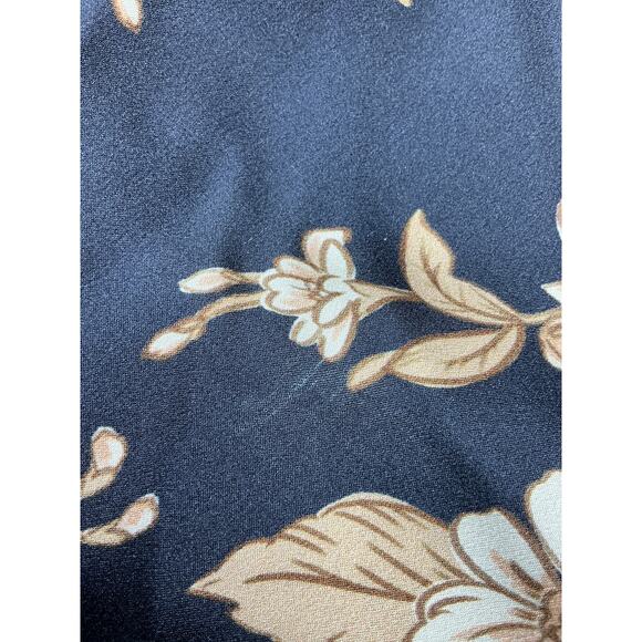 Bec + Bridge Silk Black Floral Opaline Mini Size 4 Dress - Picture 5 of 5